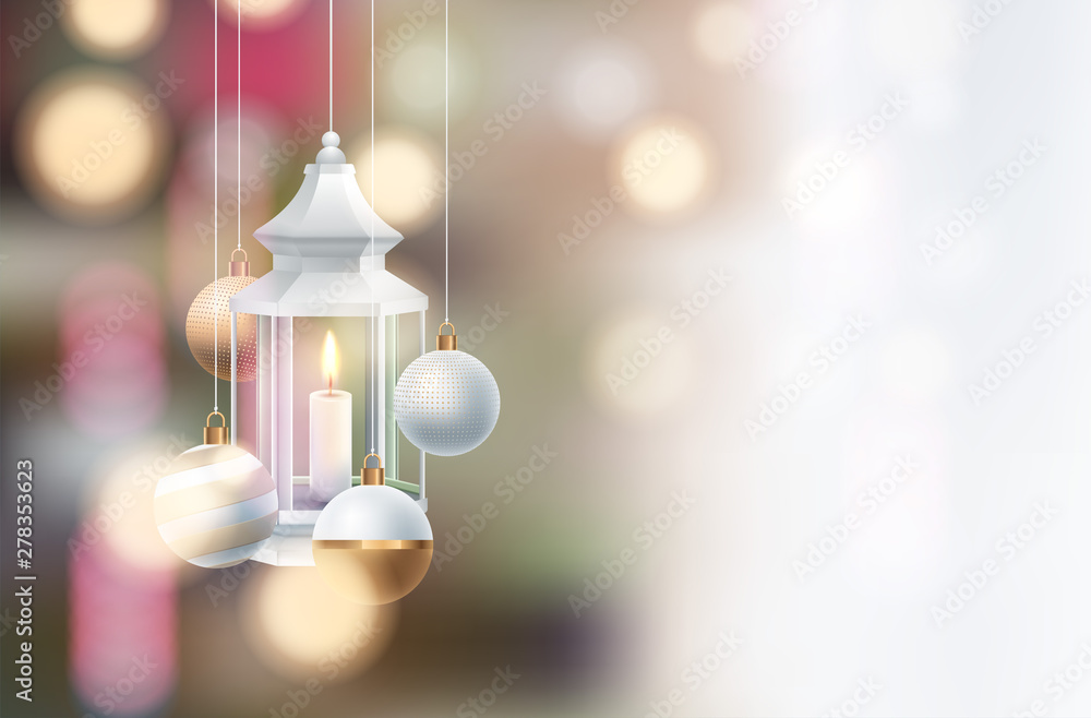 Christmas holiday design. Realistic 3d balls Christmas holiday design. Realistic 3d balls