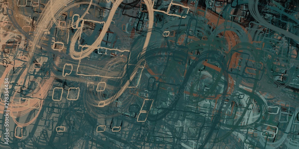 Illustration painted. Rough sketch surface. 2d illustration. Texture backdrop painting. Creative chaos structure element. Illustration painted. Rough sketch surface. 2d illustration. Texture backdrop painting. Creative chaos structure element.