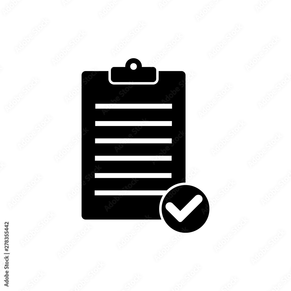 checklist icon vector illustration - icon checklist icon vector illustration - icon