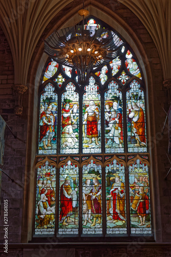 St Giles Cathedral interior - Edinburgh, Scotland, United Kingdom