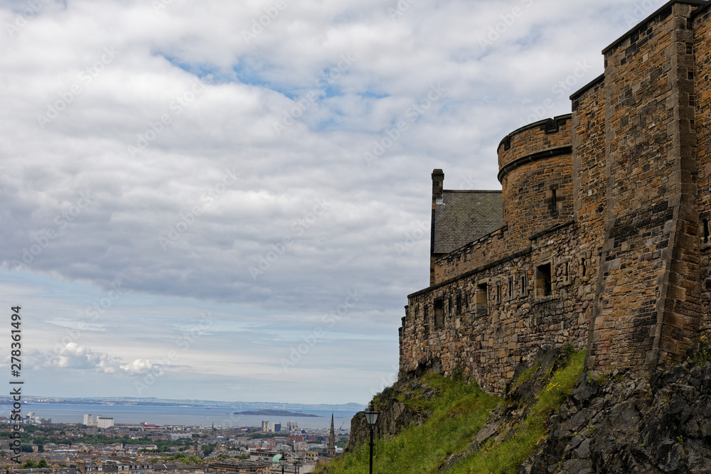 Cannon in Edinburgh Castle - Scotland, United Kingdom