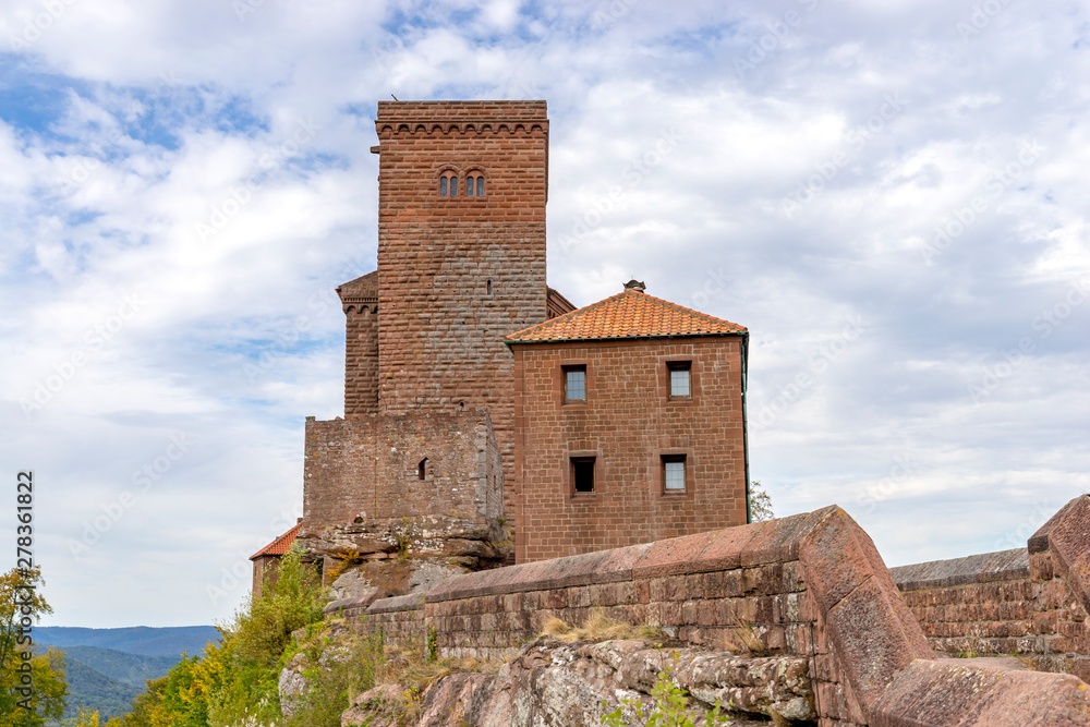 Trifels Castle near Annweiler in the Southern Palatinate
