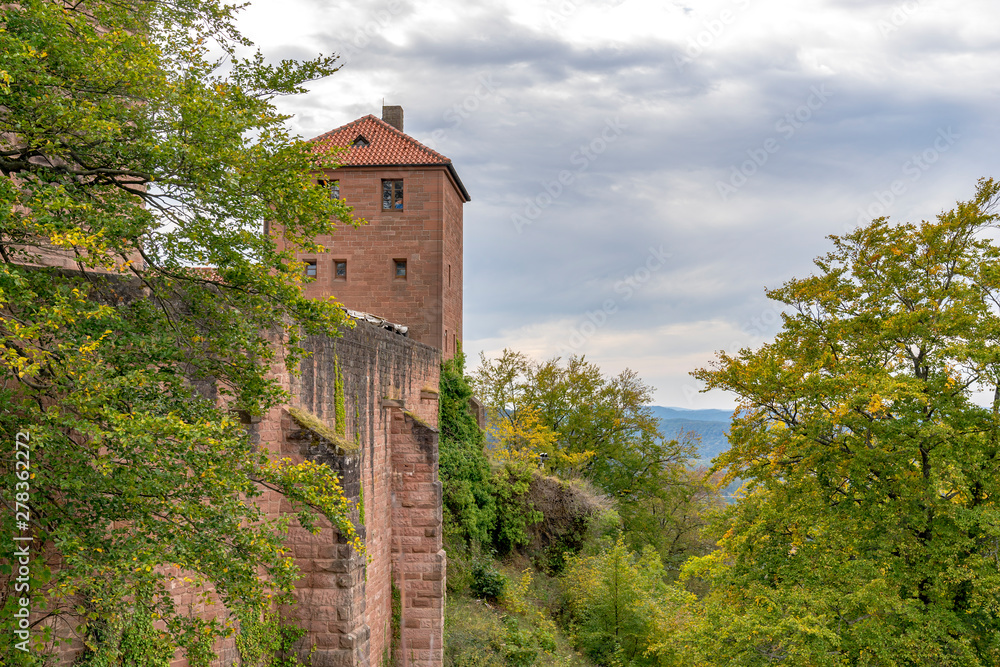 Trifels Castle near Annweiler in the Southern Palatinate