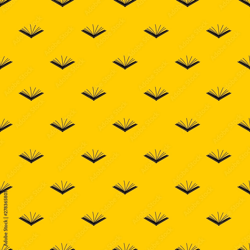 Fototapeta premium Open tutorial pattern seamless vector repeat geometric yellow for any design