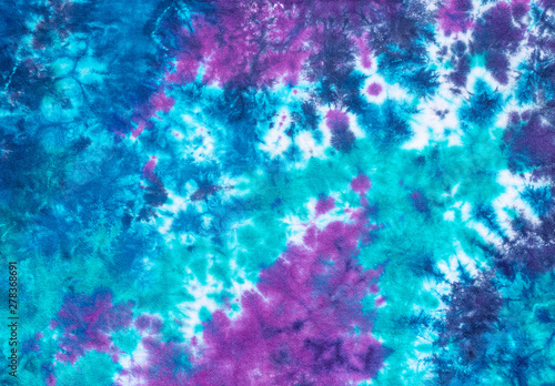 Obraz na płótnie colorful tie dye pattern abstract background.