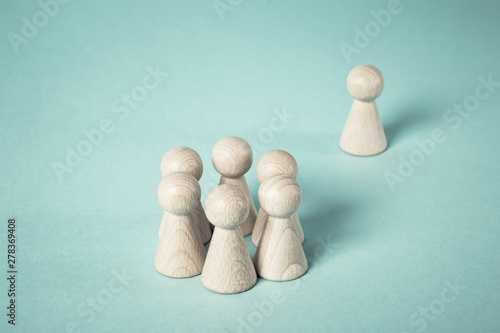 Figure reelationship Difficulties and  mobbing