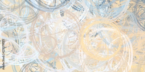 Wallpaper Mural Handmade surreal abstract pattern. Modern artistic canvas. 2d illustration. Texture backdrop painting. Creative chaos structure. Torontodigital.ca