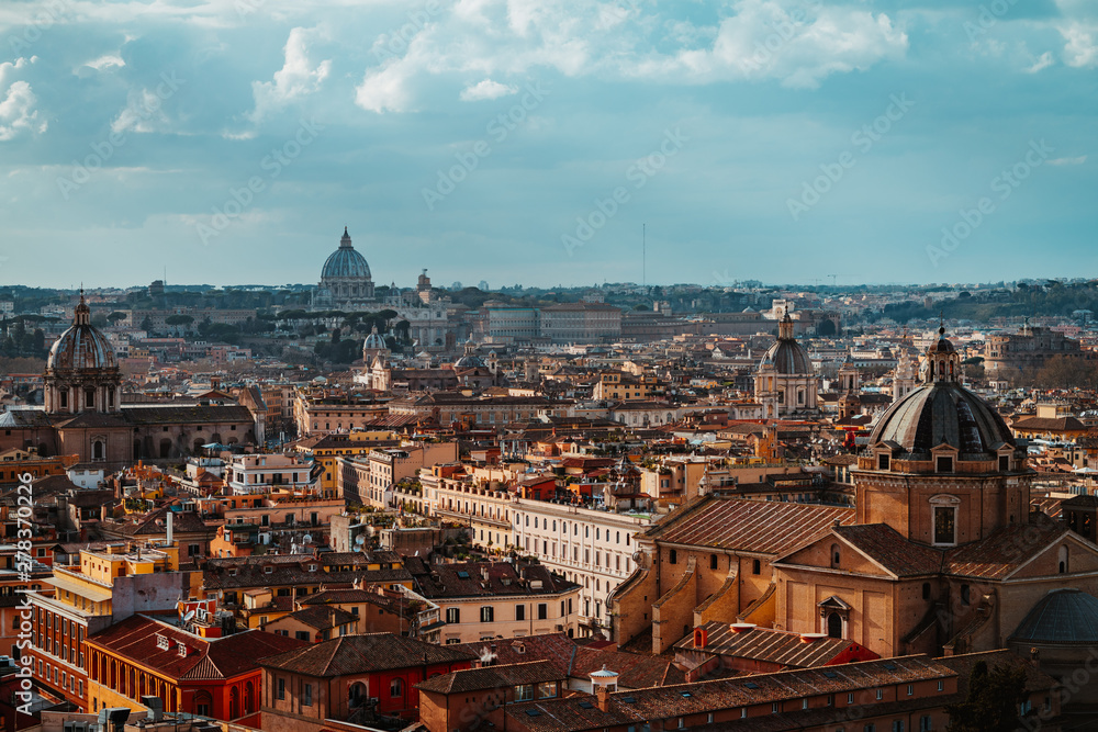 Rome Dome Rooftops