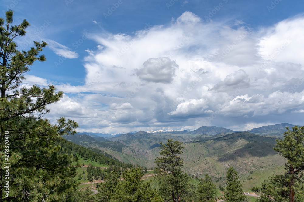 View from Lookout Mountain, Denver, Colorado, USA
