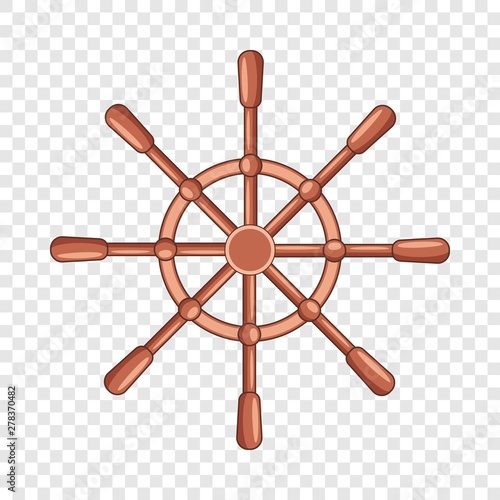 Handwheel icon. Cartoon illustration of handwheel vector icon for web design
