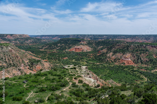 View over Palo Duro Canyon State Park, Texas, USA