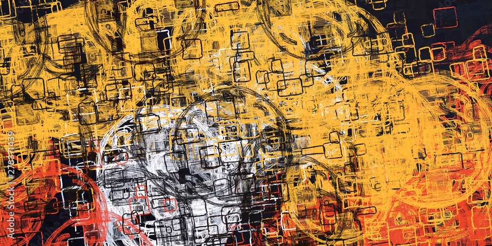 Crazy sketch random pattern. Creative chaos and variety structure. Modern art drawing painting. 2d illustration. Digital texture wallpaper. Artistic sketch draw backdrop material. Crazy sketch random pattern. Creative chaos and variety structure. Modern art drawing painting. 2d illustration. Digital texture wallpaper. Artistic sketch draw backdrop material.