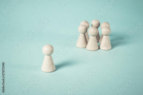 Figure reelationship Difficulties and  mobbing