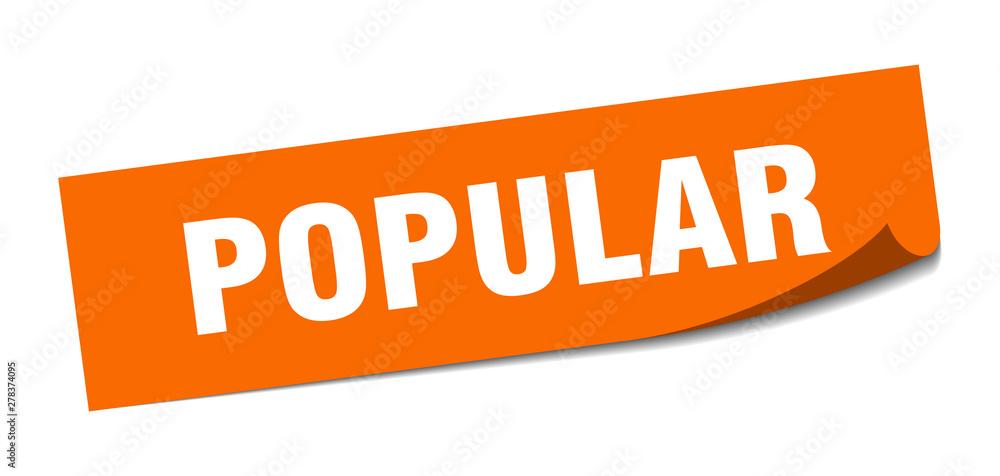 popular sticker. popular square isolated sign. popular popular sticker. popular square isolated sign. popular