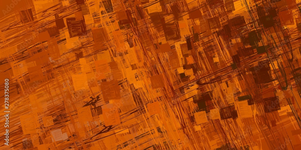 Fototapeta premium Poster oil painting element. 2d illustration. Texture backdrop. Creative chaos structure.