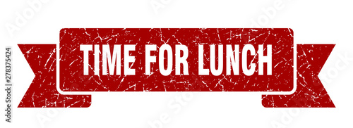 time for lunch
