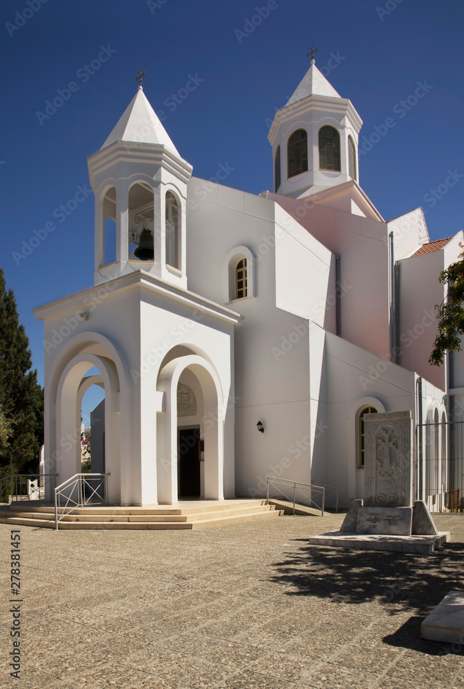 Armenian church of St. Mary in Nicosia. Cyprus