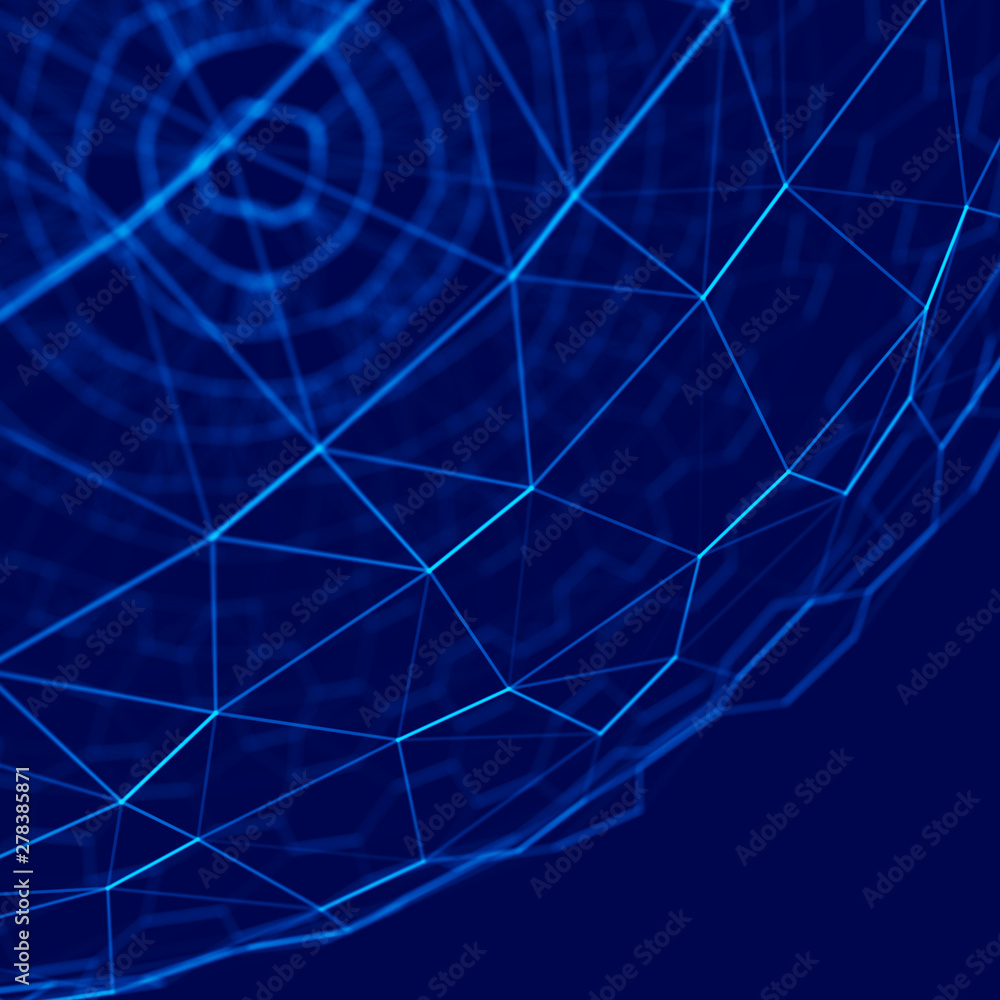 Multilayer sphere of honeycombs. Futuristic blue hexagon background. Futuristic honeycomb concept. Pattern for wallpaper design.Big data digital background. Multilayer sphere of honeycombs. Futuristic blue hexagon background. Futuristic honeycomb concept. Pattern for wallpaper design.Big data digital background.