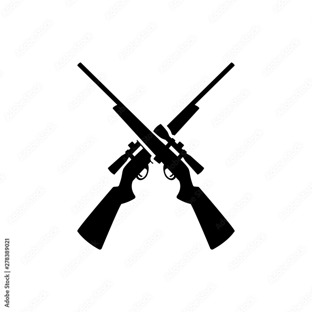 Gun Icon Vector Illustration Template - Vector