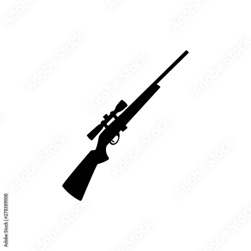 Gun Icon Vector Illustration Template - Vector