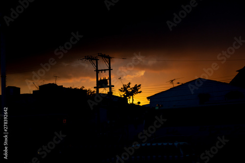 Atardecer en la ciudad