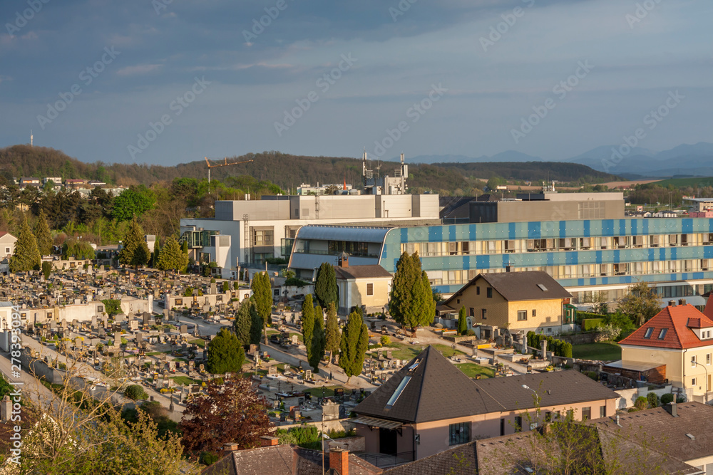 View on Melk city - Austria.