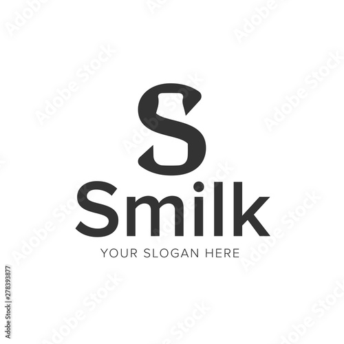 S Milk Logo Design