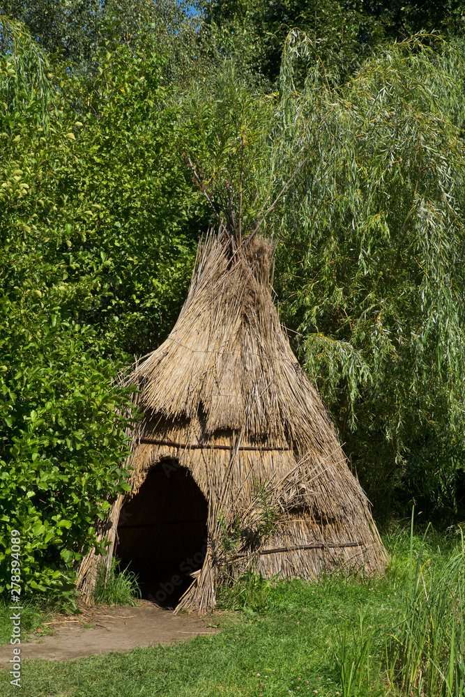 Historical settlement in Biskupin. Poland Historical settlement in Biskupin. Poland