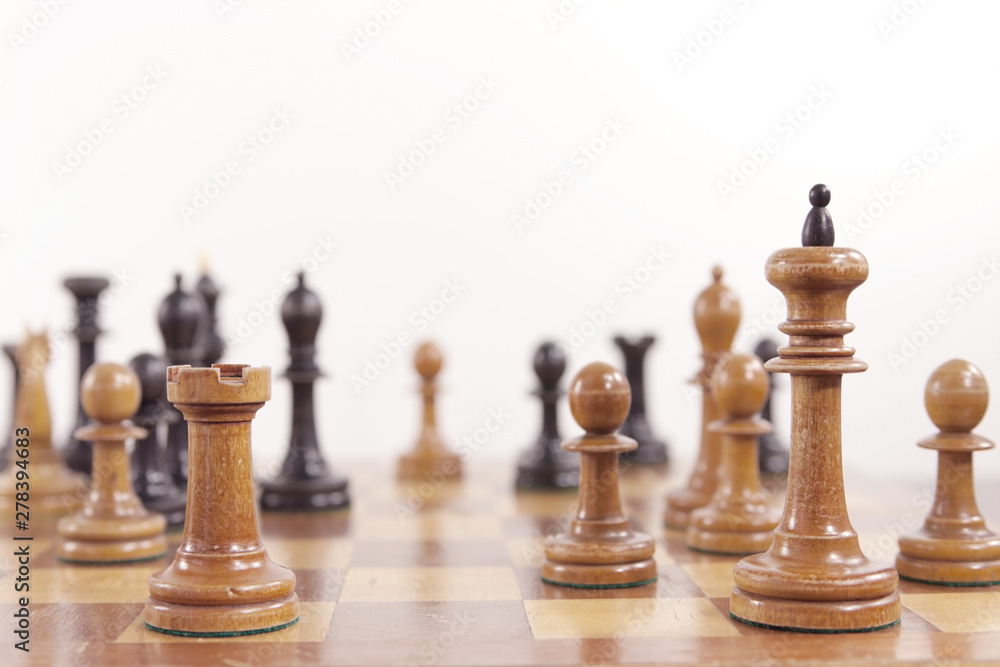 Tournament chess board hi-res stock photography and images - Alamy