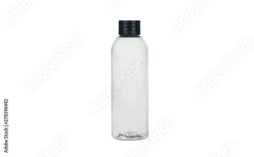 Empty plastic bottle