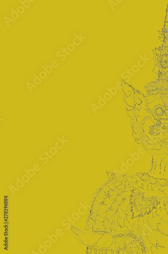 abstract background with stars wallpaper paint color Gaian yellow 