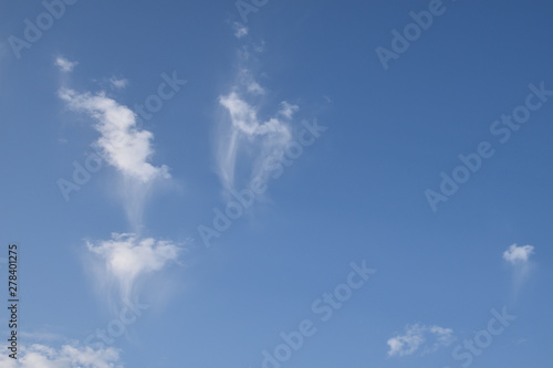 blue sky with cloud background © Asgat