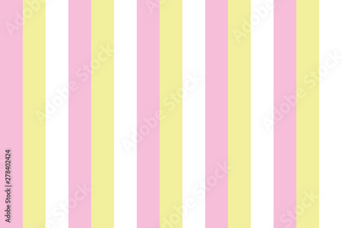 background of pastel pink, yellow and white stripes
