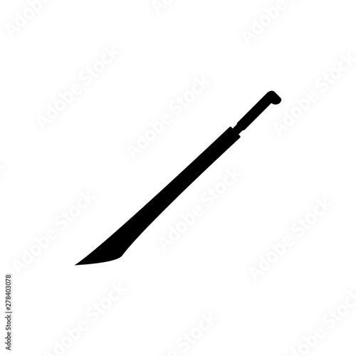 Sword Icon Vector Logo Illustration Template - Vector