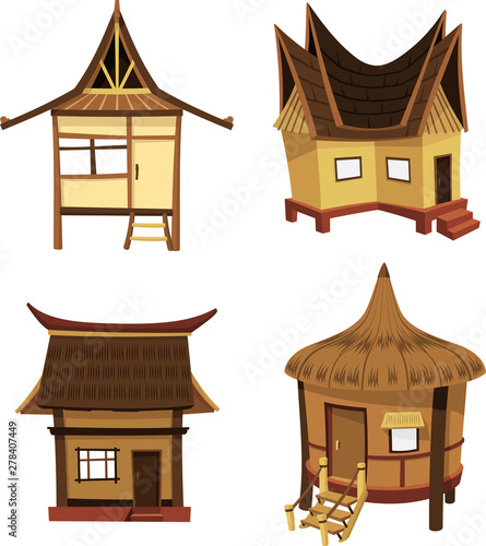 Tiki House Set