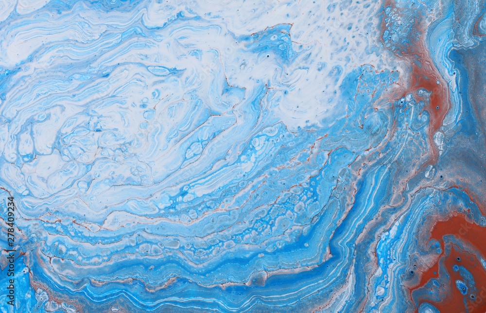 photography of abstract marbleized effect background. Blue and white creative colors. Beautiful paint. photography of abstract marbleized effect background. Blue and white creative colors. Beautiful paint.
