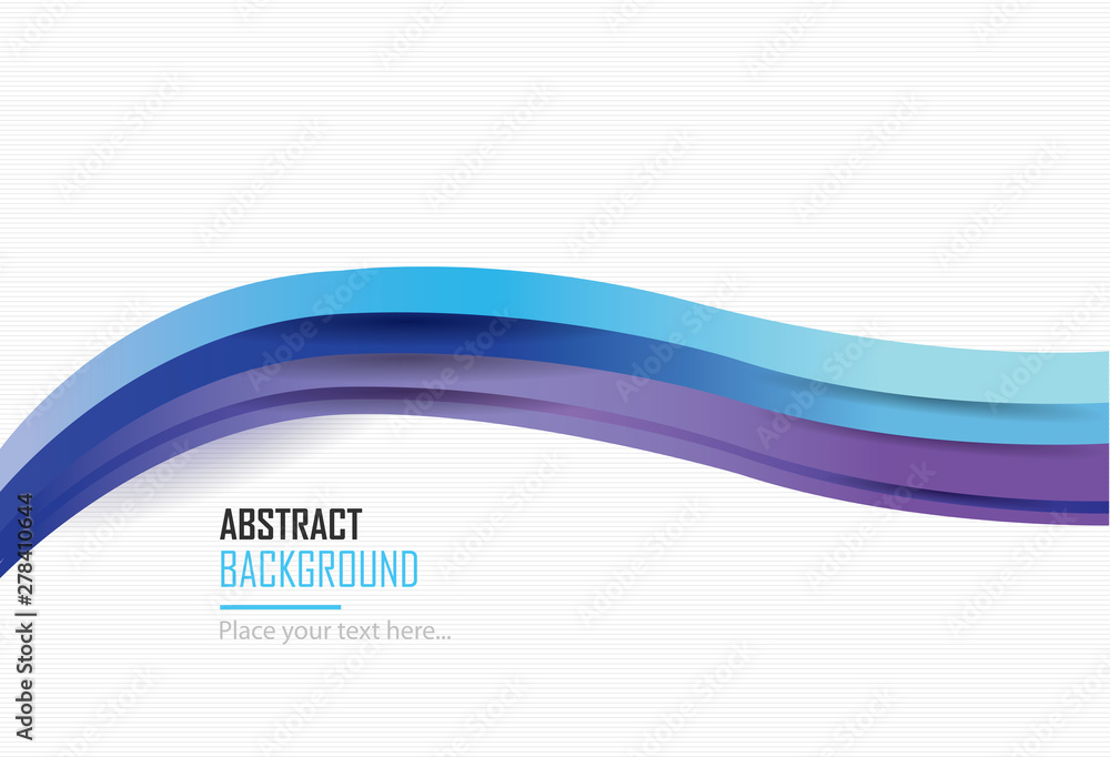 Abstract colorful background with wave Abstract colorful background with wave