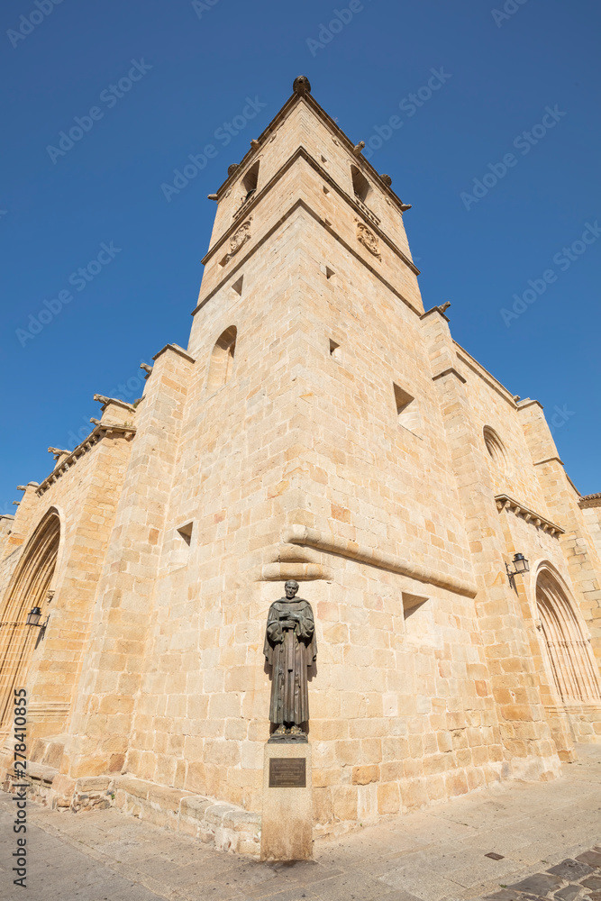 The Santa Iglesia Concatedral de Santa María is the most important Christian temple in the city of Cáceres, Spain.