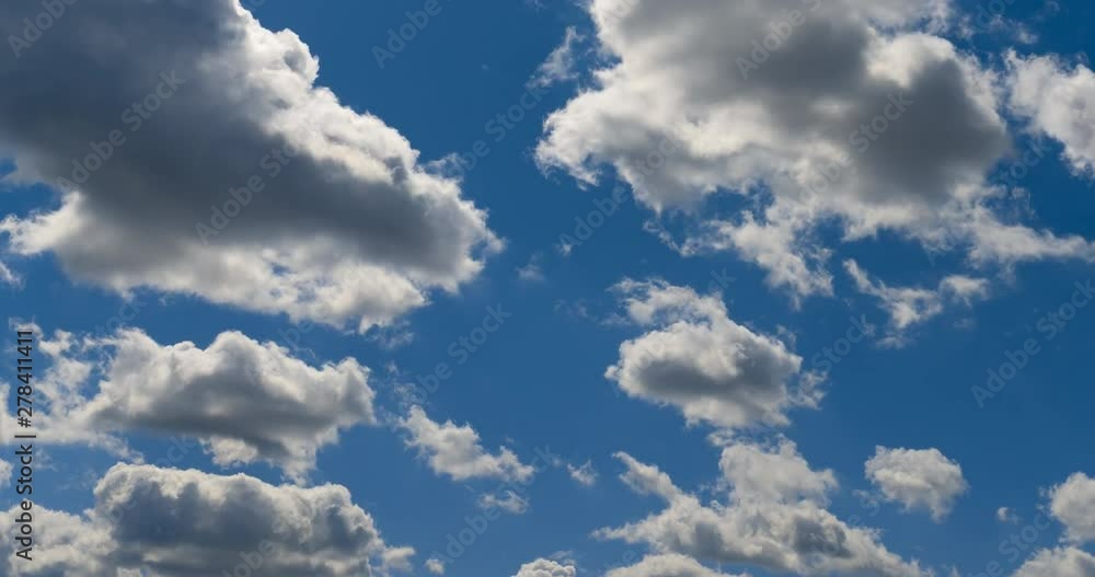 Time lapse of flying clouds nature background no birds, no flicker Time lapse of flying clouds nature background no birds, no flicker