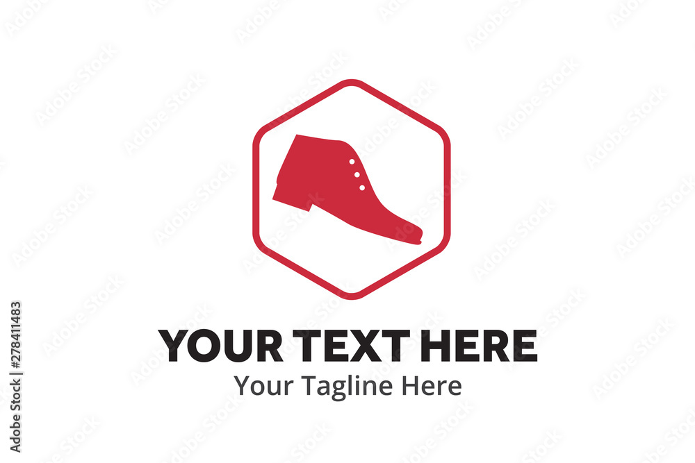 simple men shoes logo creative design in flat style with color . men shoes logo creative design for identity and business simple men shoes logo creative design in flat style with color . men shoes logo creative design for identity and business