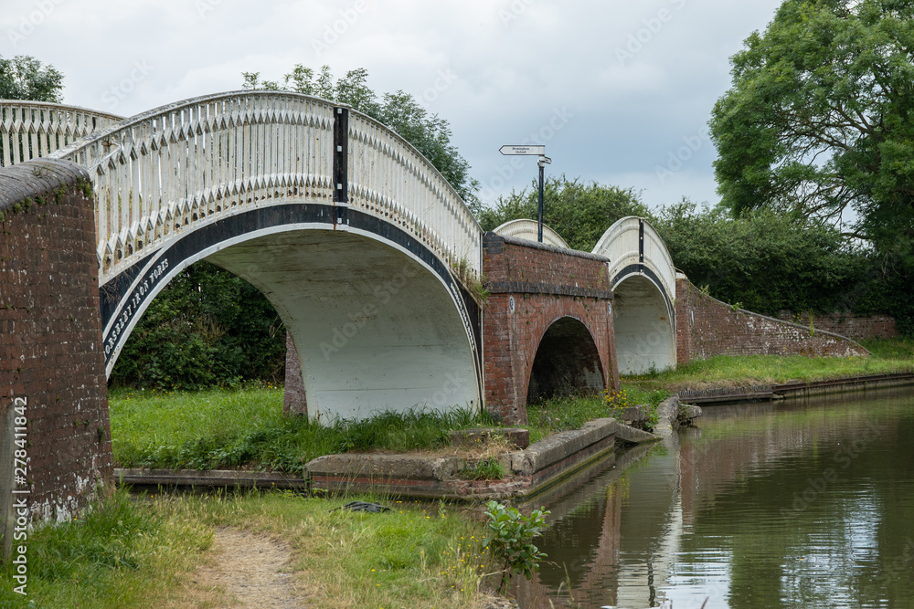 Fototapeta premium bridges over a canal