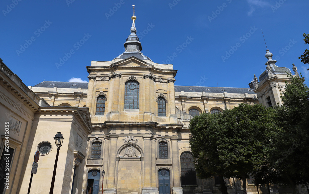 Saint-Louis catholic Cathedral of Versailles - France .
