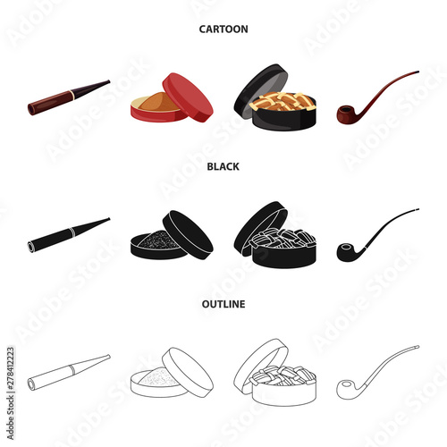 Vector illustration of refuse and stop logo. Collection of refuse and habit stock vector illustration.