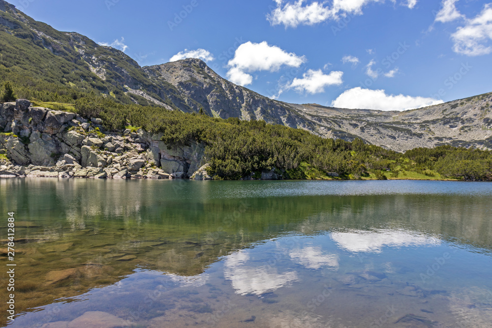 Landscape with The Stinky Lake (Smradlivoto Lake), Rila mountain, Bulgaria