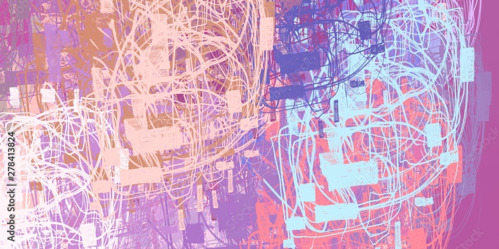 Fototapeta premium Artistic sketch. Creative art. 2d illustration. Texture backdrop painting.