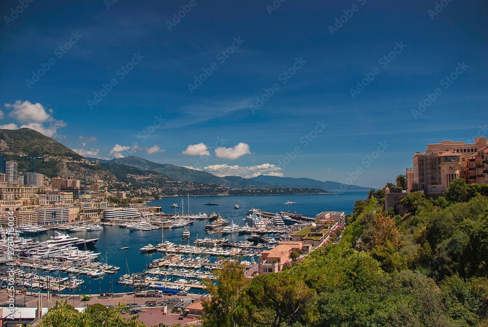 View of Hercules Port, Monte Carlo