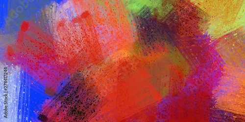 Handmade surreal abstract pattern. Modern artistic canvas. 2d illustration. Texture backdrop painting.