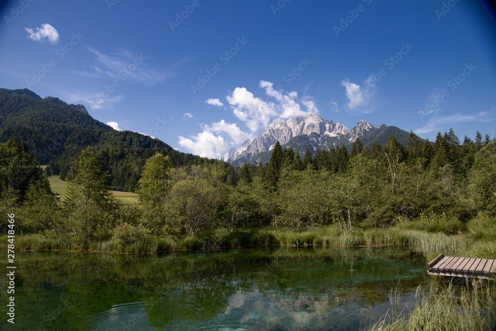 Obraz premium Lake Jasna, Kranjska Gora, Slovenia