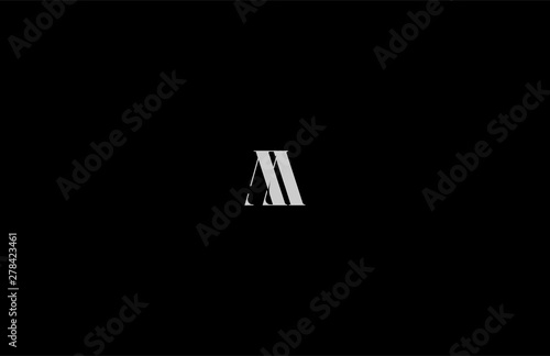 Free Download Initial M or AA Modern Minimalism Logotype - GFXLoad