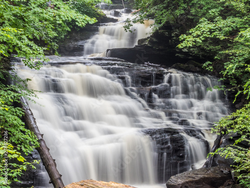 Waterfall in Ricketts Glen State Park